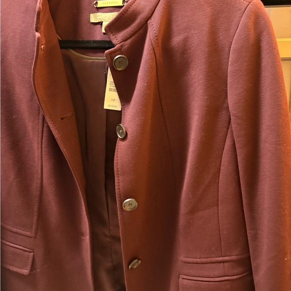 Talbots Deep Red Jacket - Picture 3 of 7